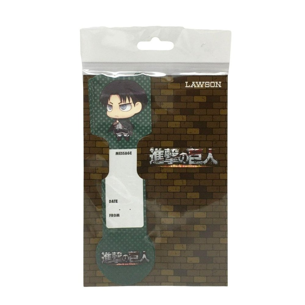 Attack on Titan Stationary Lawson Japan Back to School Stick Note